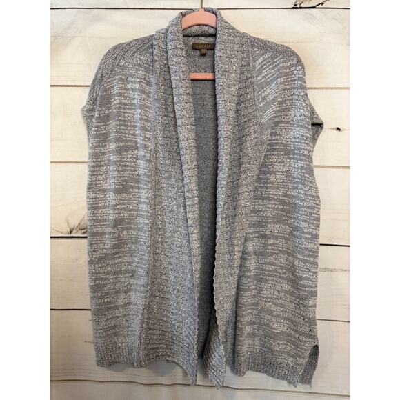 Lilla P Sweaters - Lilla | P Grey Sleeveless Sweater Card P/S Chic Classy Knit Comfy Cozy Winter‎